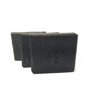 forest fragrances - soaps - body - teatree & charcoal - three