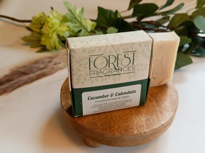 Forest Fragrances - Natuurlijke Zeep - Haarzeep - Cucumber Calendula - Verpakt