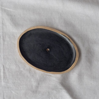 forest fragrances - accessoires - zeepschaaltjes - keramiek - ovaal - mat zwart