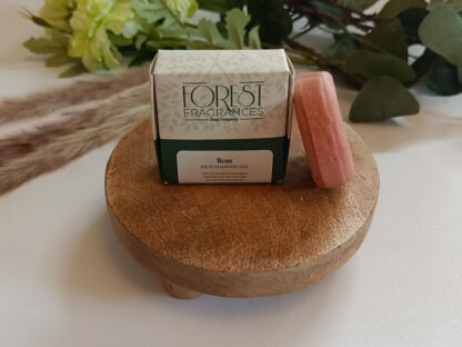 Forest Fragrances - Natuurlijke Haarverzorging - Solid Shampoo Bar - Rosa Verpakking