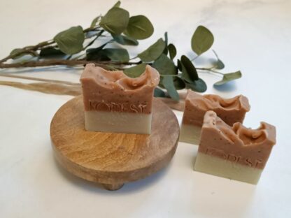 forest fragrances - zeep - natuurlijke zeep - zeep met patchouli en geranium etherische olie