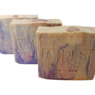 forest fragrances - natuurlijke zeep - edelsteen zeep - rozekwarts (rozenkwarts)