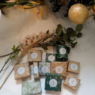 forest fragrances - huidverzorging - natuurlijke zeep - zeep adventskalender - 12 days of christmas - adventskalender