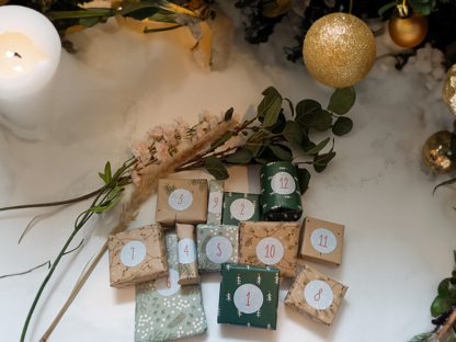 forest fragrances - huidverzorging - natuurlijke zeep - zeep adventskalender - 12 days of christmas - adventskalender