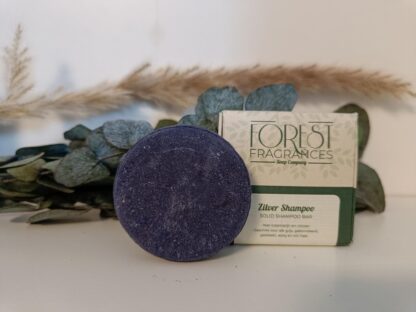 forest fragrances - duurzame haarproducten - solid shampoo - zilver shampoo bar - shampoo voor assig haar - antigeel shampoo